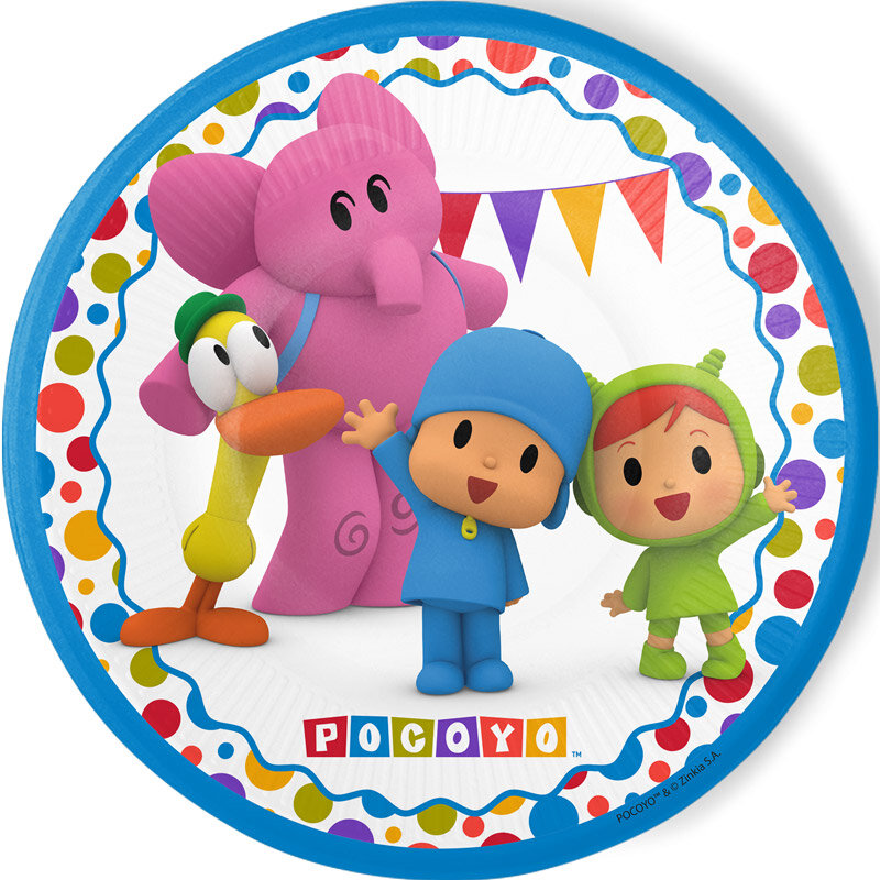Pocoyo - Teller 8er-Pack