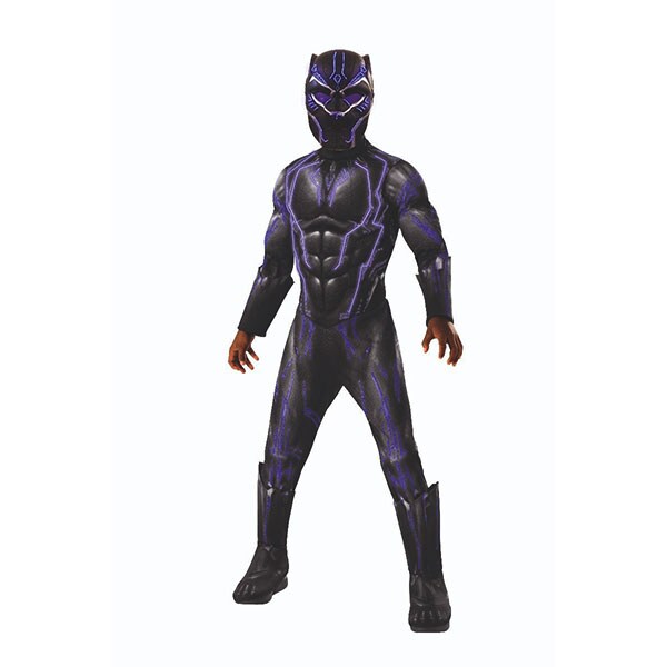 Black Panther Movie Maskeraddräkt Deluxe 5-10 år