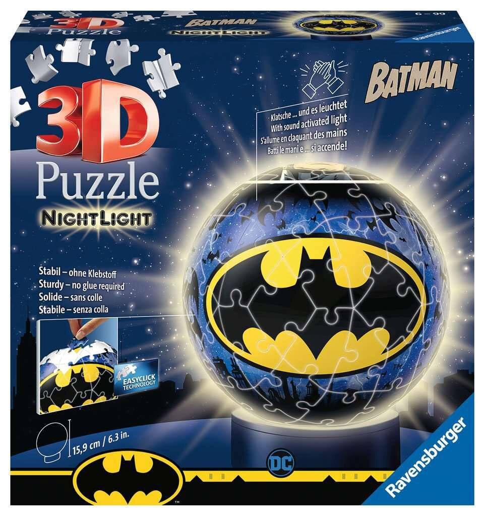 Ravensburger 3D-Puzzle - Batman mit Nachtlicht 72 Teile