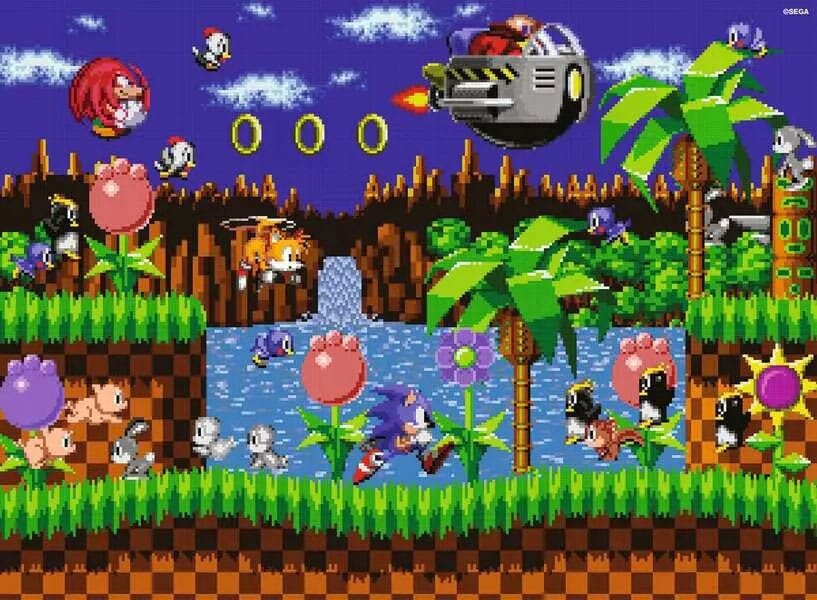 Ravensburger Puzzle - Sonic The Hedgehog 500 Teile