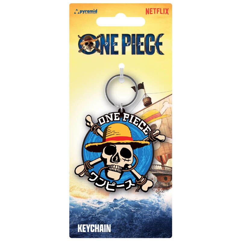 One Piece Schlüsselanhänger Straw Hat Crew Icon