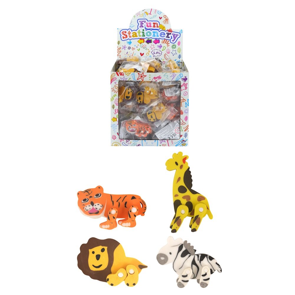 Dschungeltiere Radiergummi