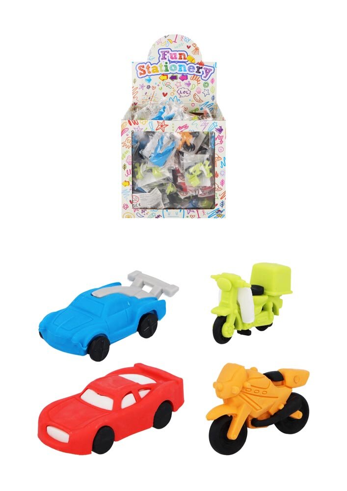 Radiergummi Fahrzeuge 4,5 cm