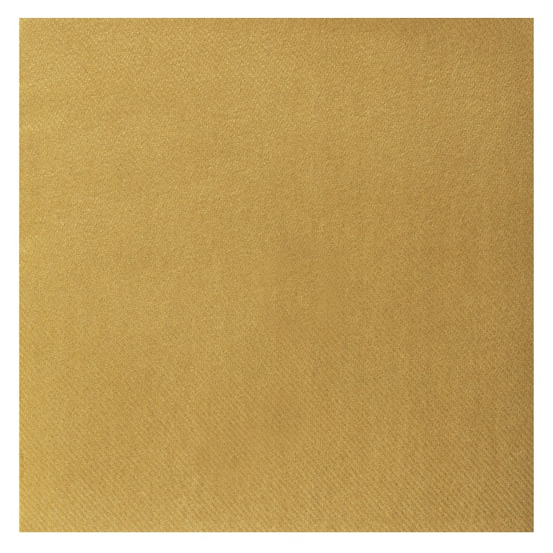 Servietten Premium Textile Struktur 40 cm - Gold 20er Pack
