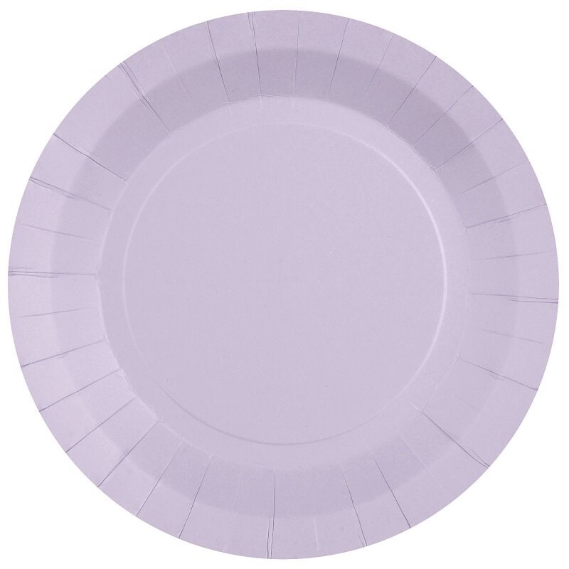 Pappteller 22,5 cm - Lavendel 10er-Pack