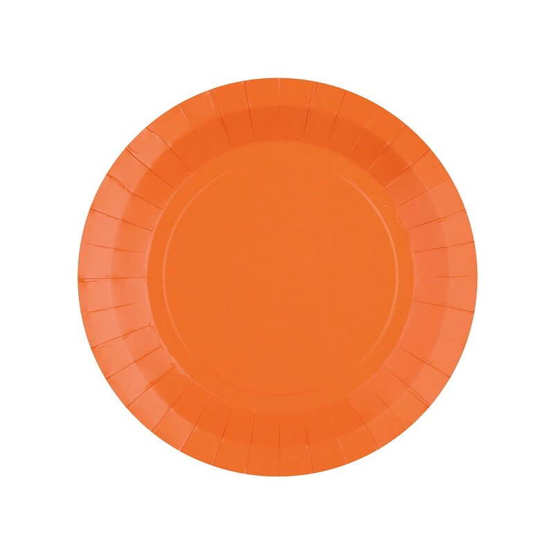 Kuchenteller 17,5 cm - Orange 10er-Pack