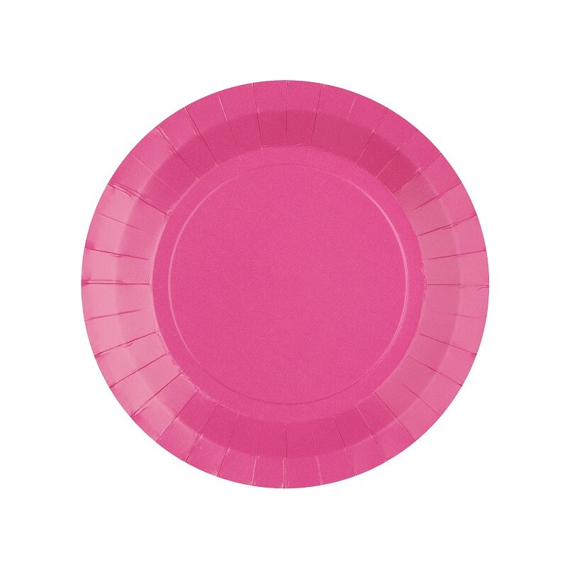 Kuchenteller 17,5 cm - Pink 10er Pack