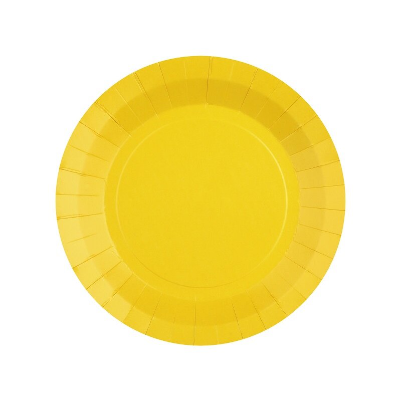 Kuchenteller 17,5 cm - Gelb 10er-Pack