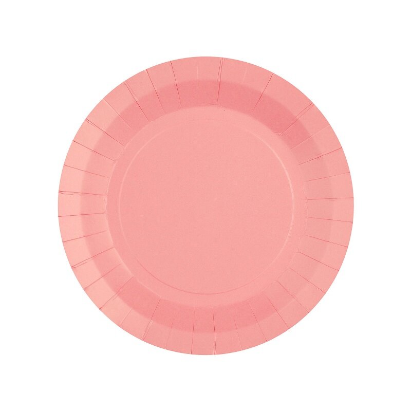Kuchenteller 17,5 cm - Rosa 10er-Pack