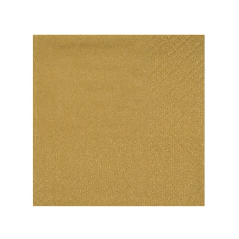 Cocktailservietten - Gold 25er-Pack