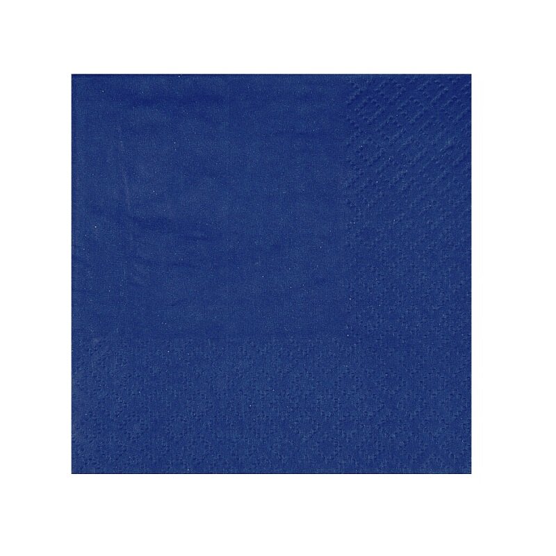 Cocktailservietten - Dunkelblau 25er-Pack