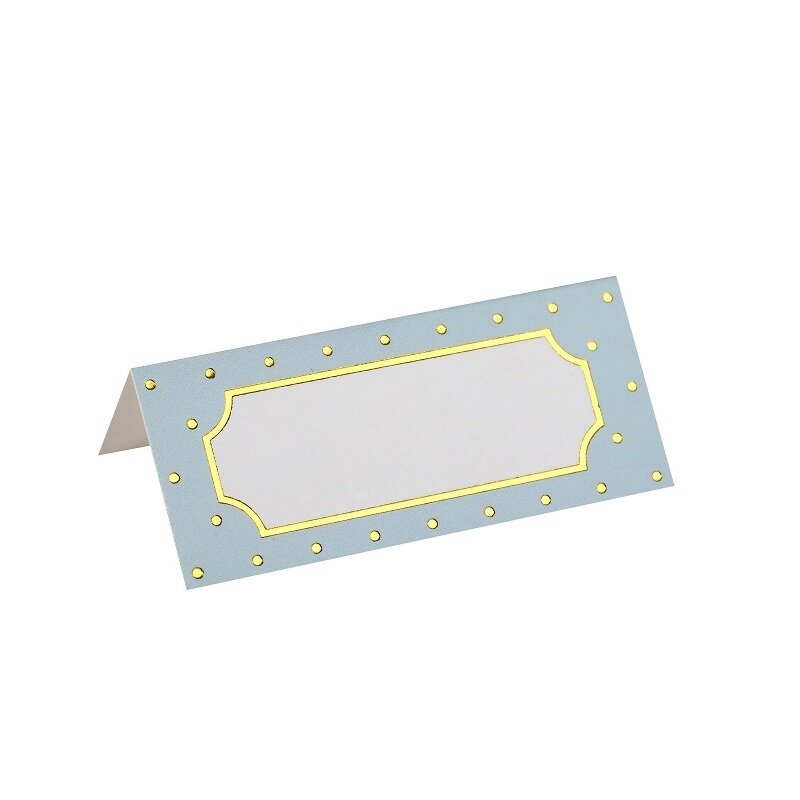 Platzierungskarten Hellblau 10er-Pack
