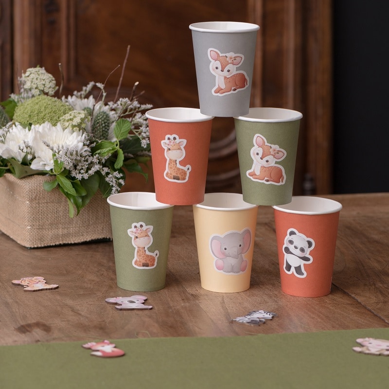 Baby Safari - Stickers 16er-Pack