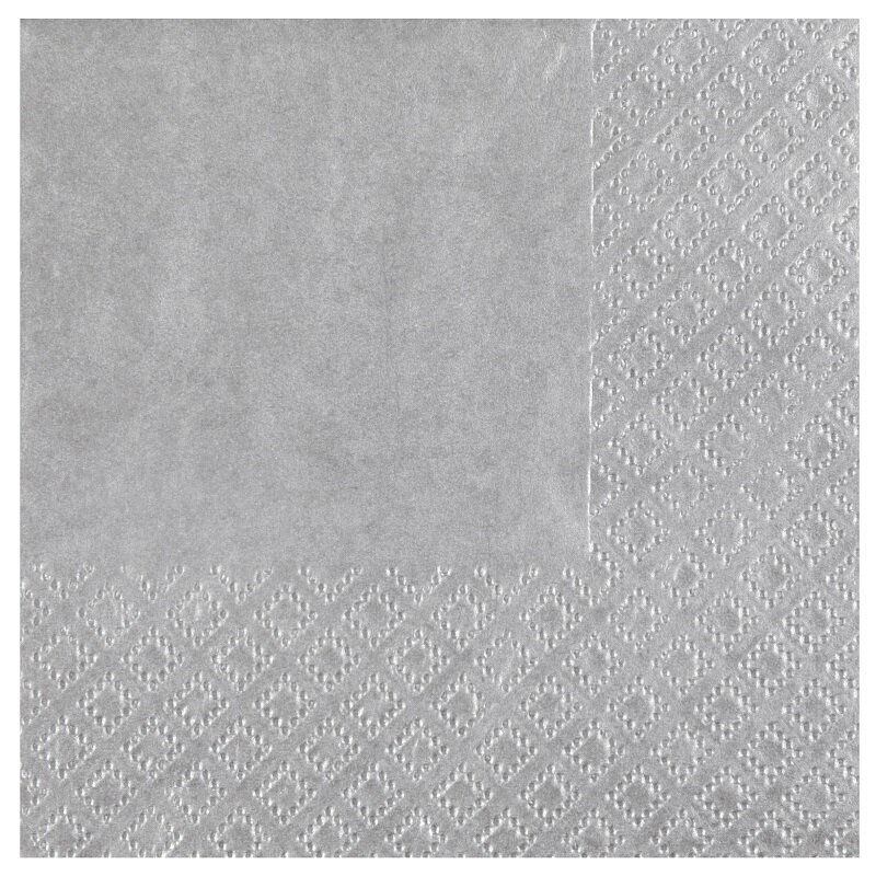 Servietten - Silber 25er-Pack