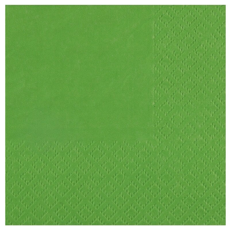 Servietten - Grün 25er Pack