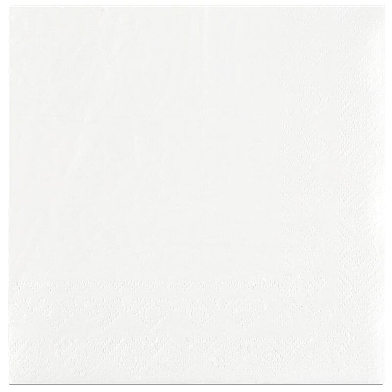 Servietten - Weiß 25er-Pack