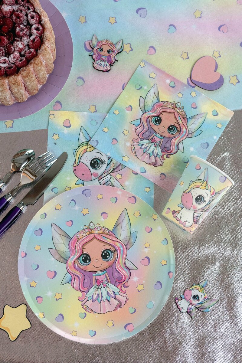 Unicorn Fairy - Teller 10er Pack