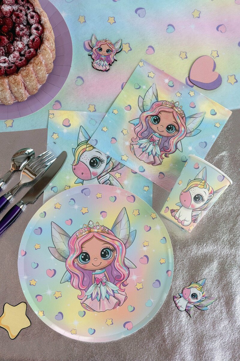 Unicorn Fairy - Pappbecher 10er Pack