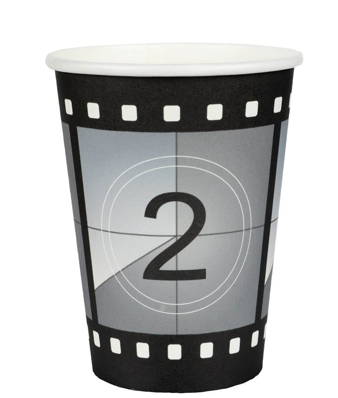 Kino - Pappbecher 10er-Pack