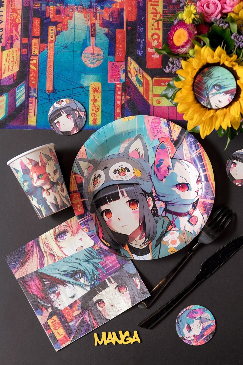 Manga - Teller 10er-Pack