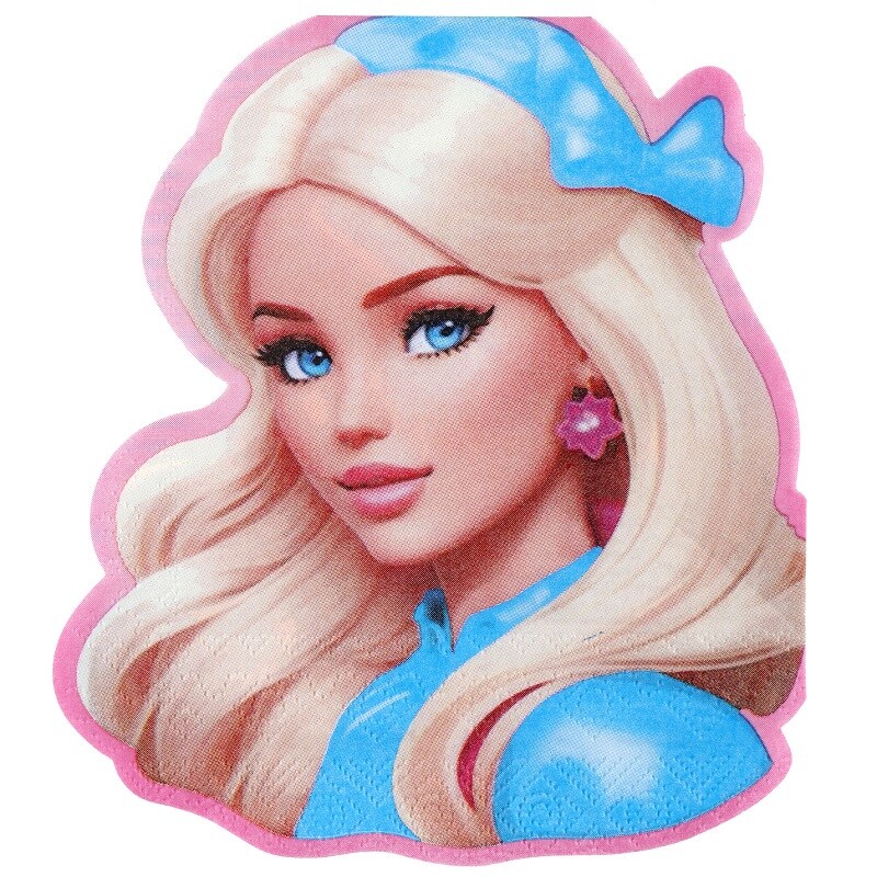 Geformte Servietten Girl 20er-Pack