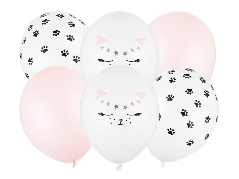 Ballonmix, Katze 6er Pack