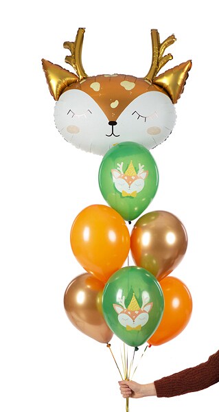 Ballonmix - Hirsch 6er Pack