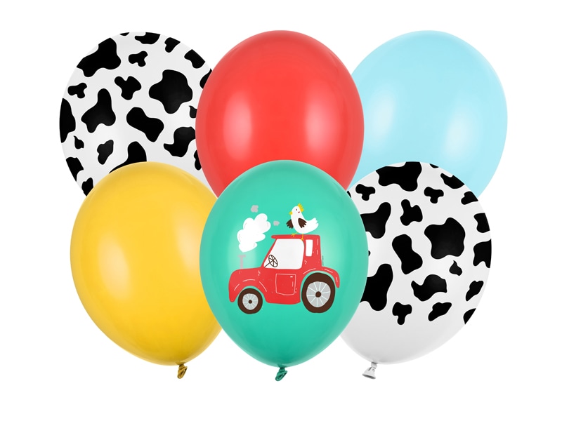 Ballonmix - Bauernhof 6er-Pack
