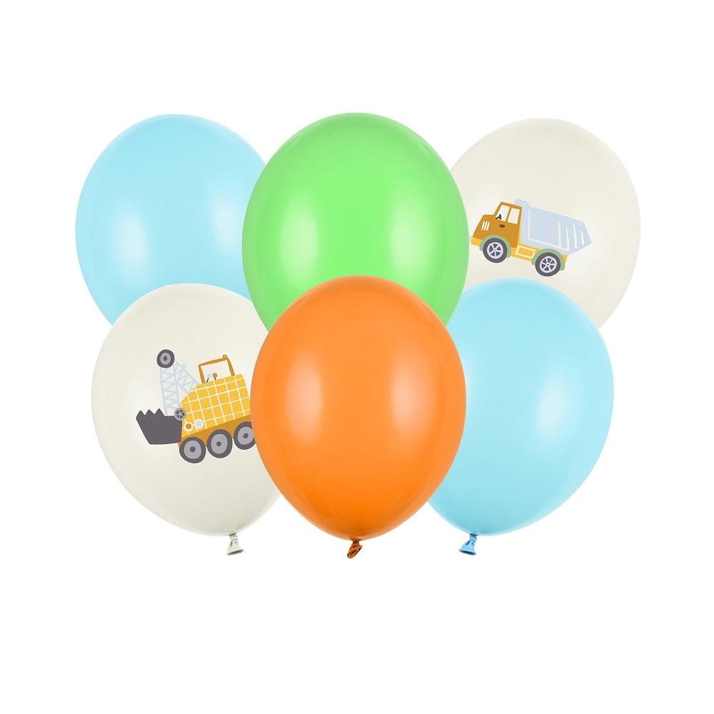 Construction - Ballons 6er Pack