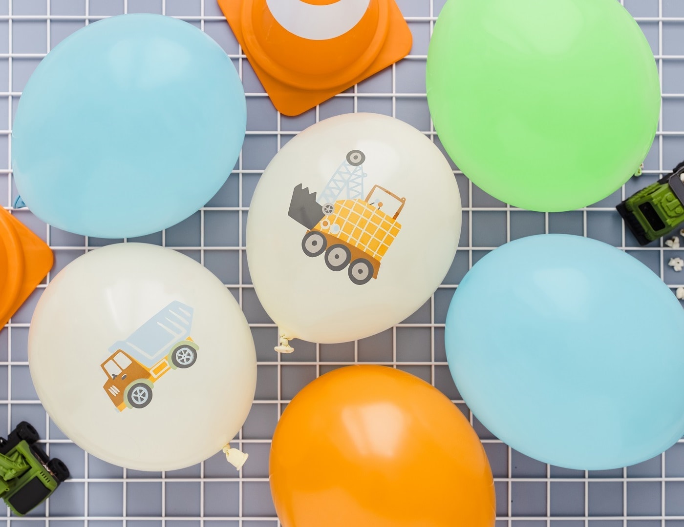 Construction - Ballons 6er Pack