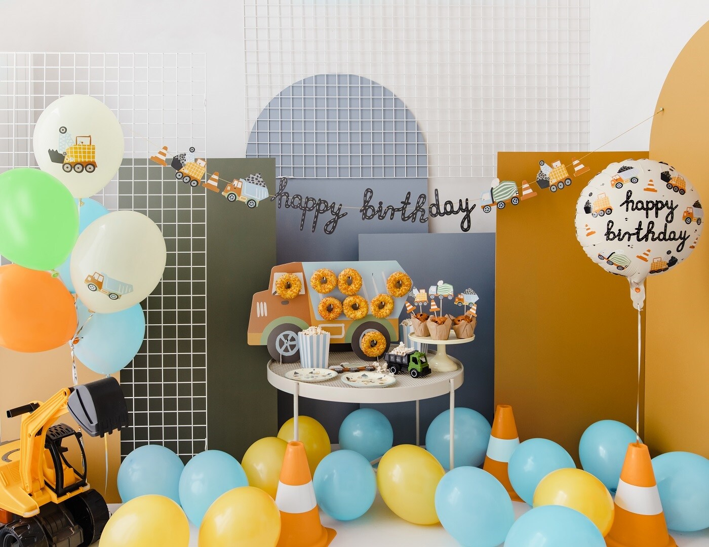 Construction - Ballons 6er-Pack