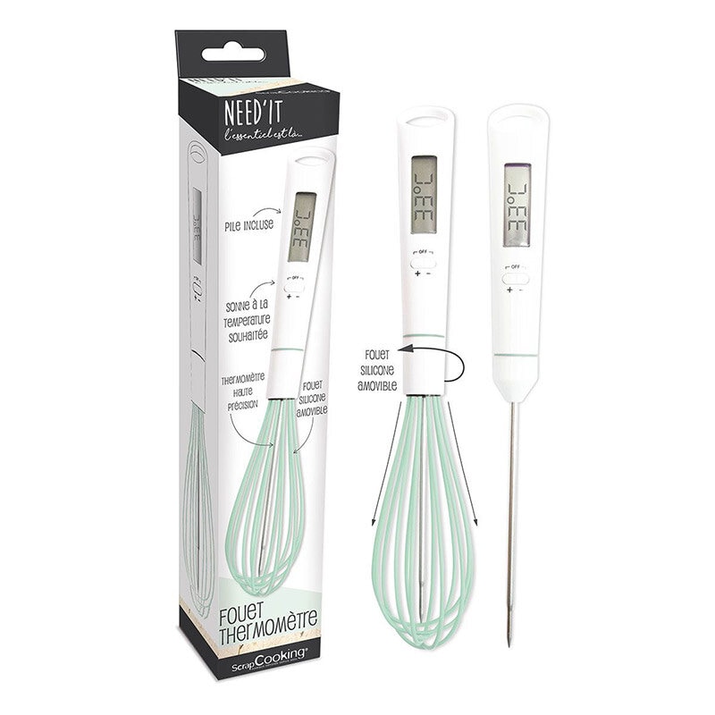 ScrapCooking Need'it Whisk Thermometer