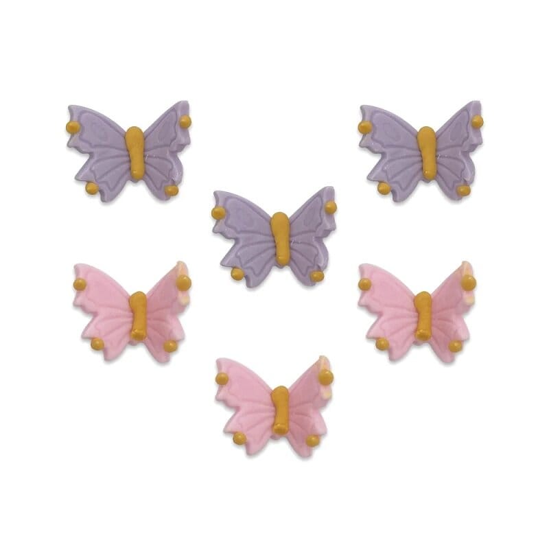 Zuckerdekorationen - Schmetterlinge 6er Pack