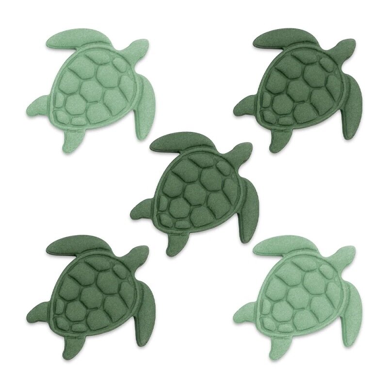 Zuckerdekorationen - Schildkröten 5er Pack