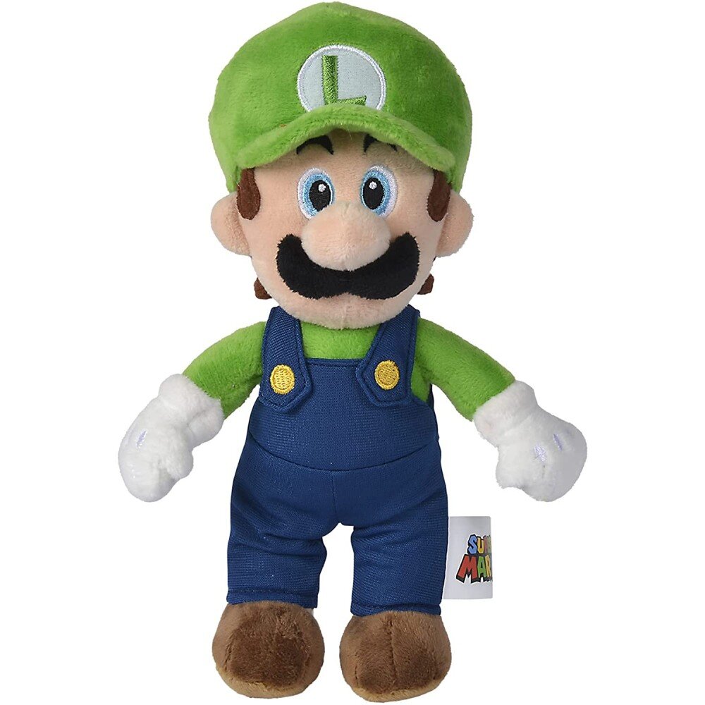 Super Mario - Kuscheltier Luigi 20 cm