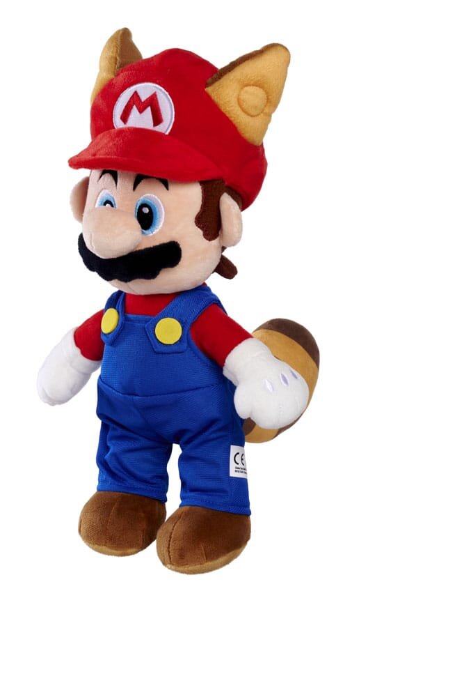 Super Mario Kuscheltier Tanooki Mario 30 cm