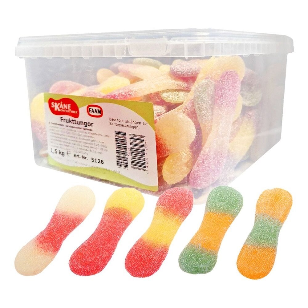 Fruchtzungen Großpackung 1,5 kg