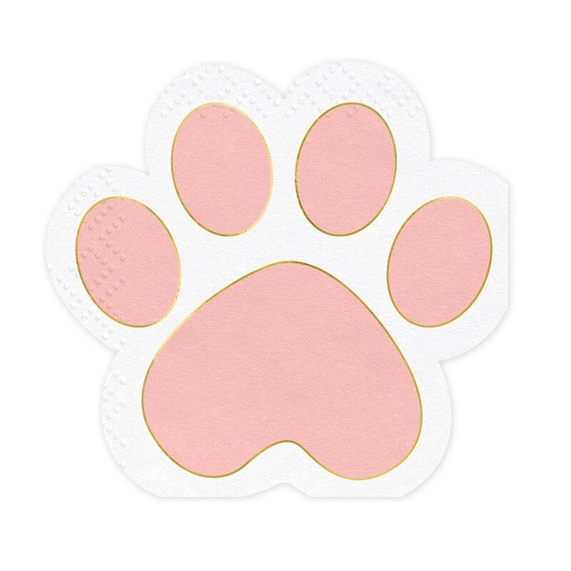 Cat Paws - Servietten 12er-Pack