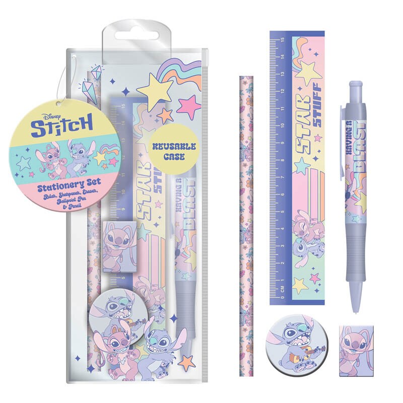 Stitch & Angel Schulset 5-teilig