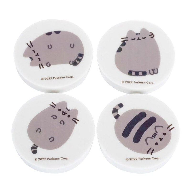 Pusheen Radiergummis 4er-Pack