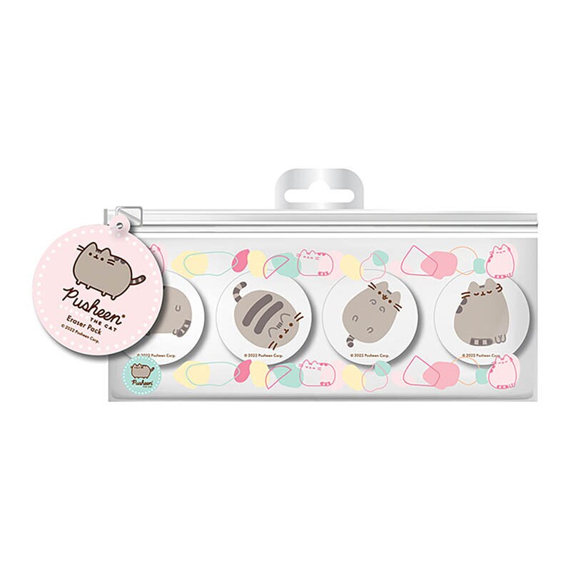 Pusheen Radiergummis 4er-Pack
