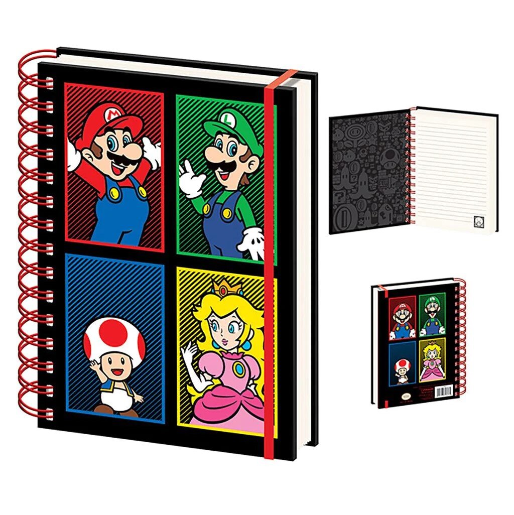 Super Mario Bros - Notizbuch A5