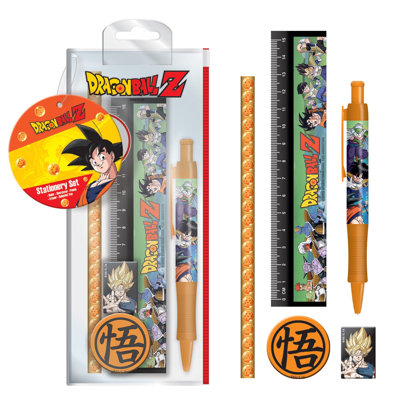 Dragon Ball - Schulset 5er Pack