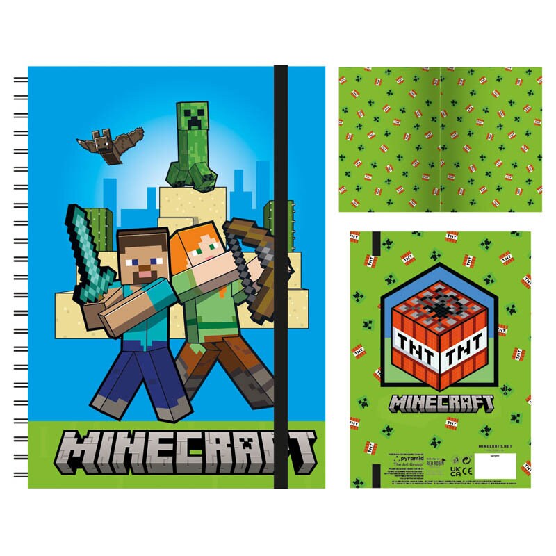 Minecraft Notizbuch A5