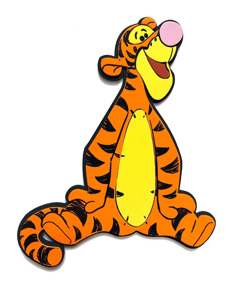 Winnie Puuh Tigger 3D-Wanddeko