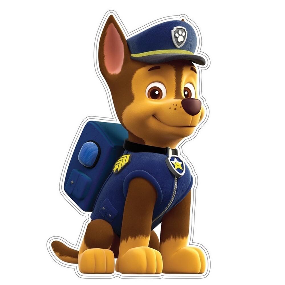 Paw Patrol 3D-Wanddeko - Chase