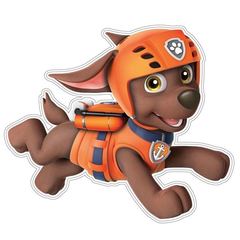 Paw Patrol 3D-Wanddeko - Zuma