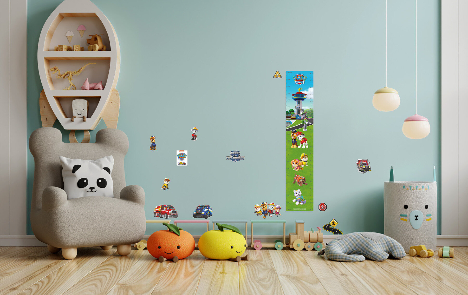 Paw Patrol Messlatte fürs Kinderzimmer