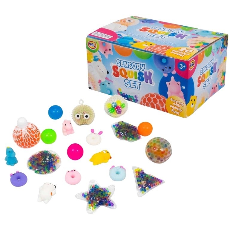 Squeeze- und Squish-Spielzeug 20er-Pack