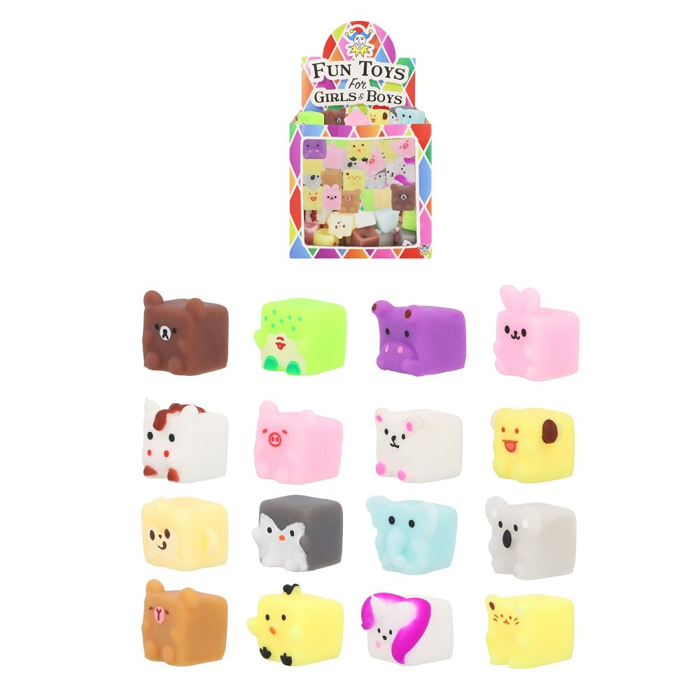 Squishy Pixeltiere 4 cm